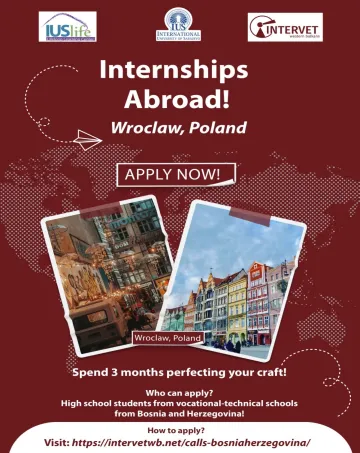  IntervetWB: Call for Students from VET Schools 