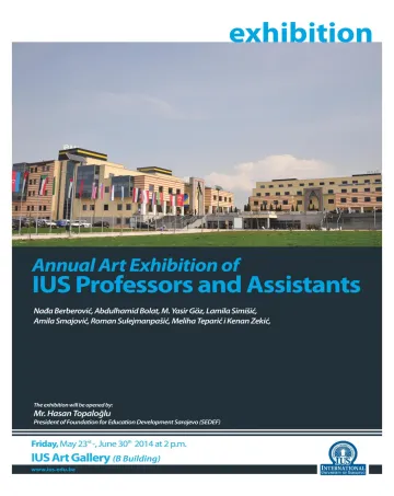  Annual Art Exhibition of IUS Professors and Assistants 