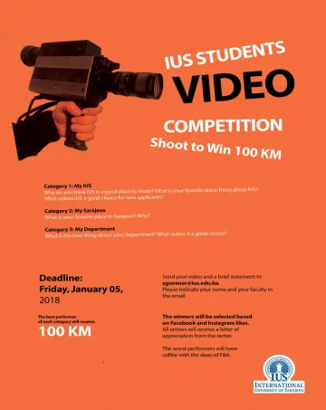  IUS STUDENTS VIDEO COMPETITION 