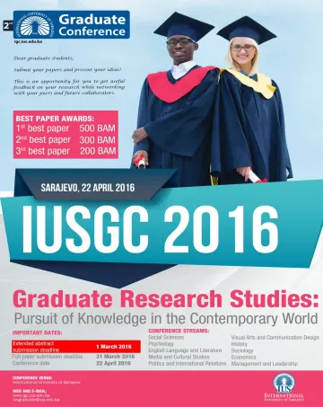  2nd IUS Graduate Conference 