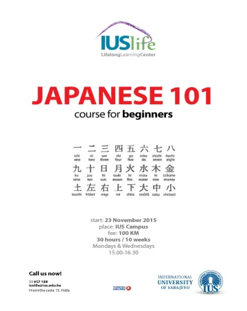  JAPANESE 101 course for beginners 