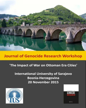 Journal of Genocide Research Workshop 