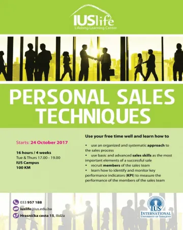  Personal Sales Techniques 