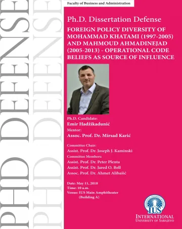  Ph.D. Dissertation Defense 