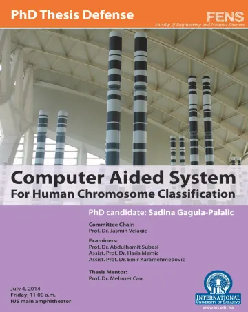 PhD Defense of Sadina Gagula Palalic 