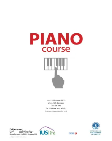  Piano course 
