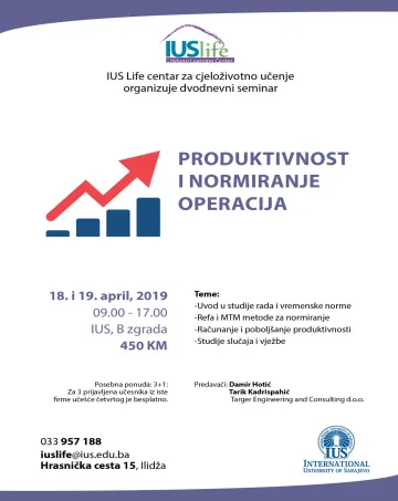  Produktivnost i normiranje operacija 
