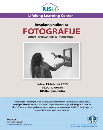  Besplatna radionica FOTOGRAFIJE 