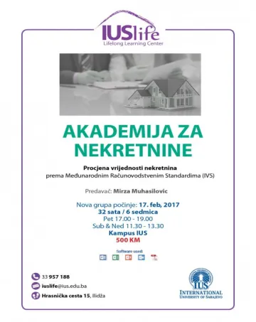  Real Estate Academy (property valuation by International Valuation Standards) 