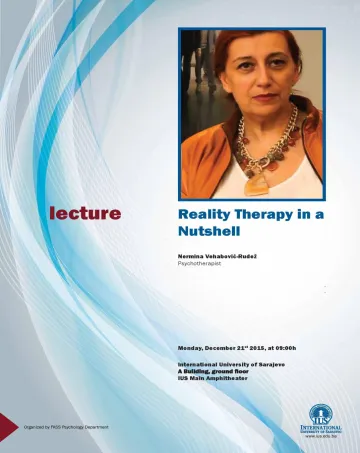  Lecture: Reality Therapy in a Nutshell 