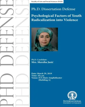  Ph.D. Defense of Mersiha Jusić 