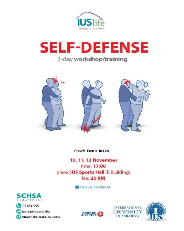  SELF-DEFENSE 3-day workshop/training 