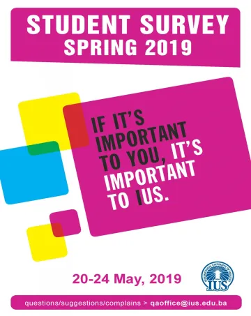  IUS Student Survey SPRING 2019 