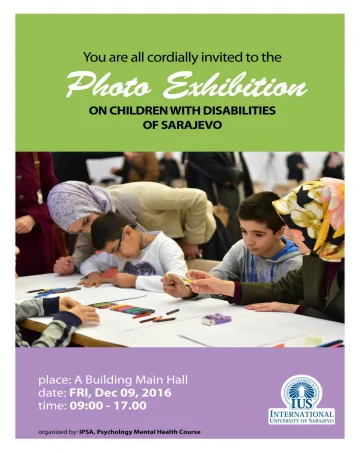  Photo Exhibition of children with disabilities 