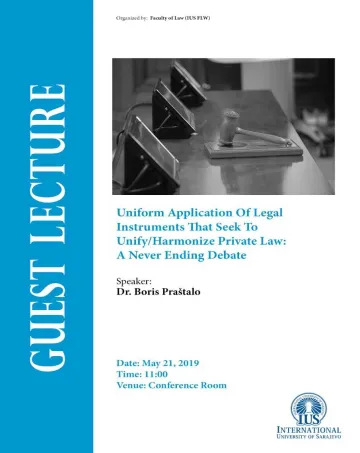  Uniform Application Of Legal Instruments That Seek To Unify/Harmonize Private Law 