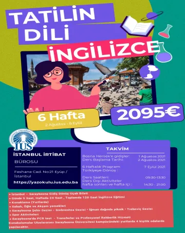  Tatilin Dili İngilizce! (6 Hafta) 
