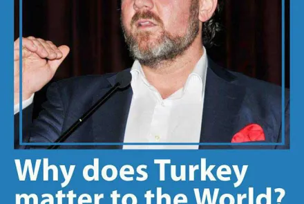  Lecture by Mr. Yiğit Bulut "Why Turkey matter to the world?” 