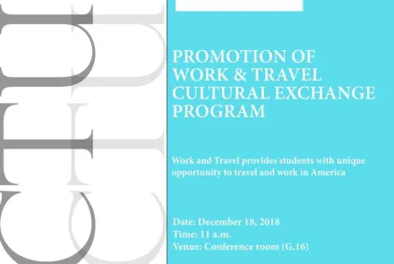  Promotion of Work & Travel program 