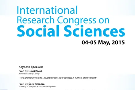  International Research Congress on Social Sciences 