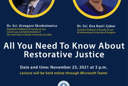  All You Need To Know About Restorative Justice - ONLINE LECTURE 