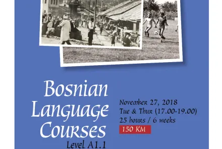  Bosnian Language Course A1.1 (beginner) 