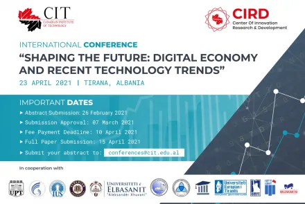  INTERNATIONAL CONFERENCE “SHAPING THE FUTURE: DIGITAL ECONOMY AND RECENT TECHNOLOGY TRENDS” 