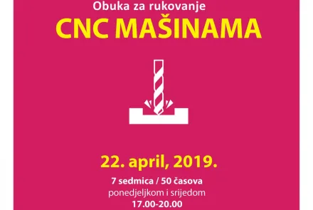  Obuka za rukovanje CNC mašinama 