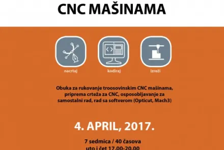  Obuka za CNC operatera na IUS Life! 
