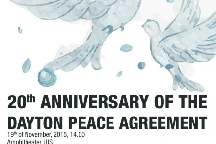  20th Anniversary of the Dayton Peace Agreement 