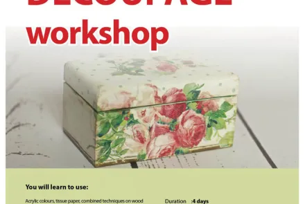  Decoupage workshop 
