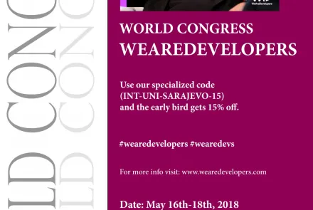  WORLD CONGRESS WEAREDEVELOPERS 