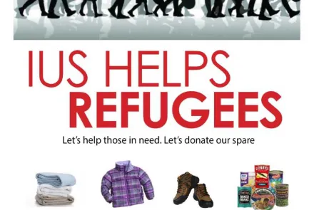  IUS Helps Refugees 