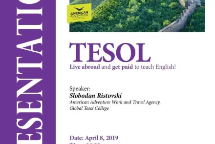  TESOL: Live Abroad and Teach English 