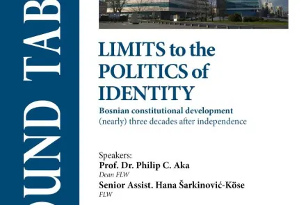  Round table: "Limits to the Politics of Identity" 
