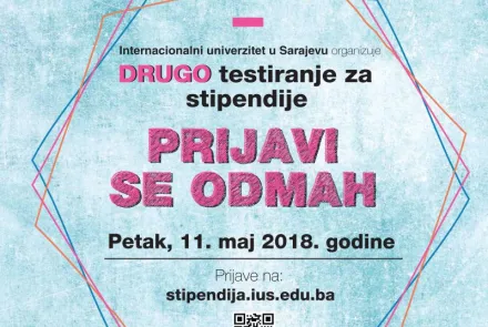  Internacionalni univerzitet u Sarajevu organizuje II testiranje za stipendije 