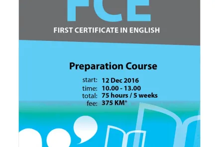  First Certificate in English 
