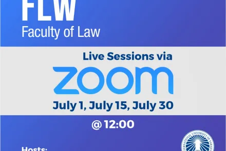  FLW Online Info Sessions During the Month of July 