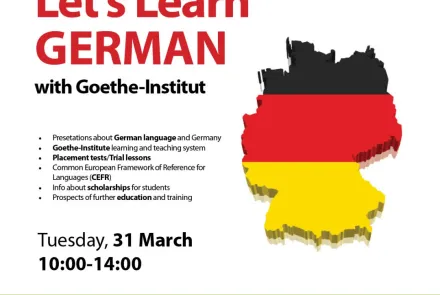  Meeting World Culture at IUS - “Let’s speak German with Goethe Institute'' 