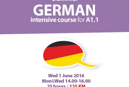  Summer German intensive course 