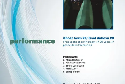 Ghost town 20/20 Project about anniversary of 20 years of genocide in Srebrenica 