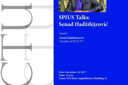  SPIUS Talks with Senad Hadžifejzović 