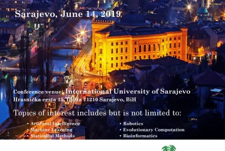  The Eighth Regional Conference on SOFT COMPUTING, Sarajevo, June 14, 2019 