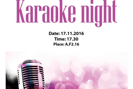  Karaoke night 