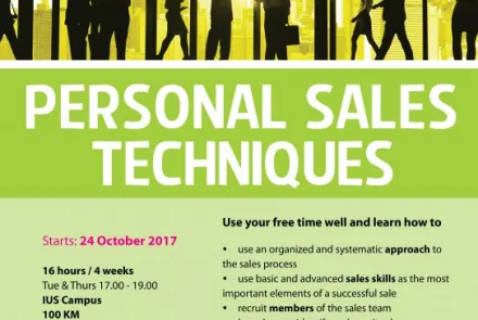  Personal Sales Techniques 