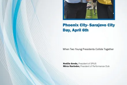  Phoenix City- Sarajevo City Day, April 6th 