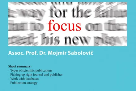  Roundtable discussion - WHAT TO FOCUS? PUBLICATIONS, AND SO ON! 