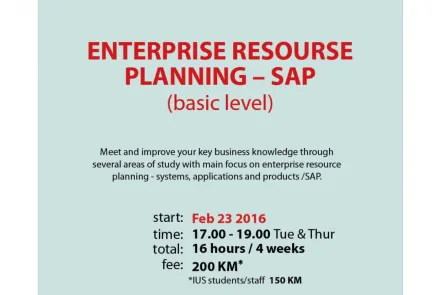  Enterprise Resource Planning - SAP 