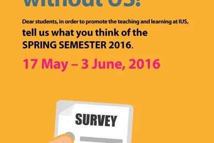  Cannot Spell IUS without US! 