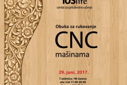 Obuka za rukovanje CNC mašinama 