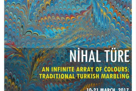  Exibition of Ebru Works "An Infinite Array of Colours: Traditional Turkish Marbling" 